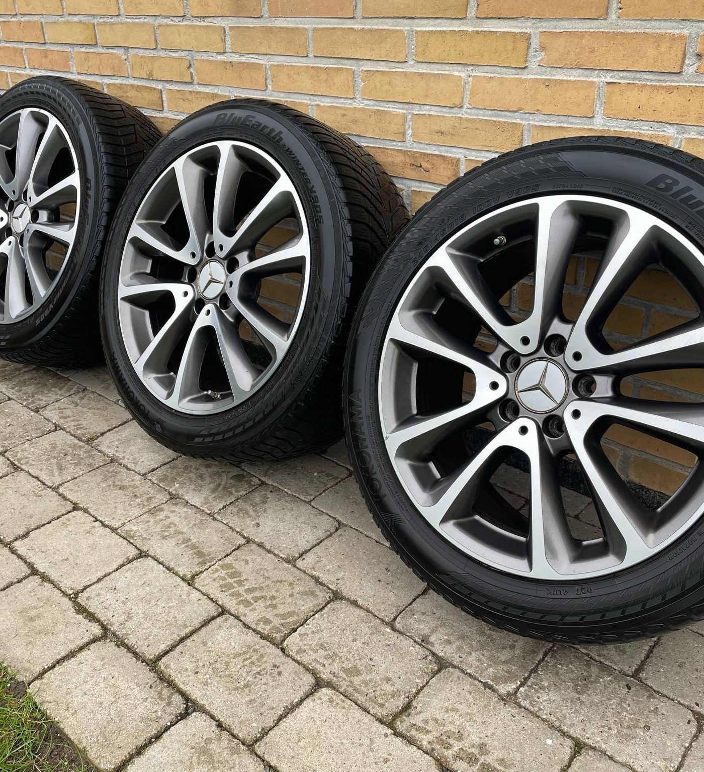 18” originale Mercedes E-Klasse vinterhjul – ref 105