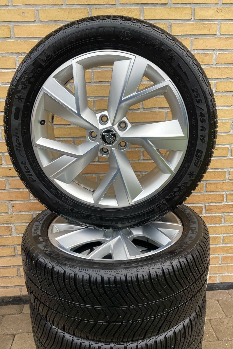 19” Originale Skoda Kodiaq vinterhjul – reference 35