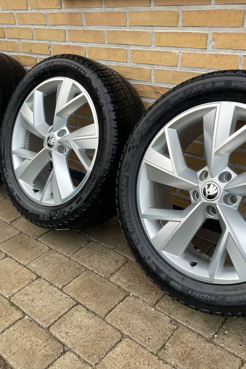 19” Originale Skoda Kodiaq vinterhjul – reference 35