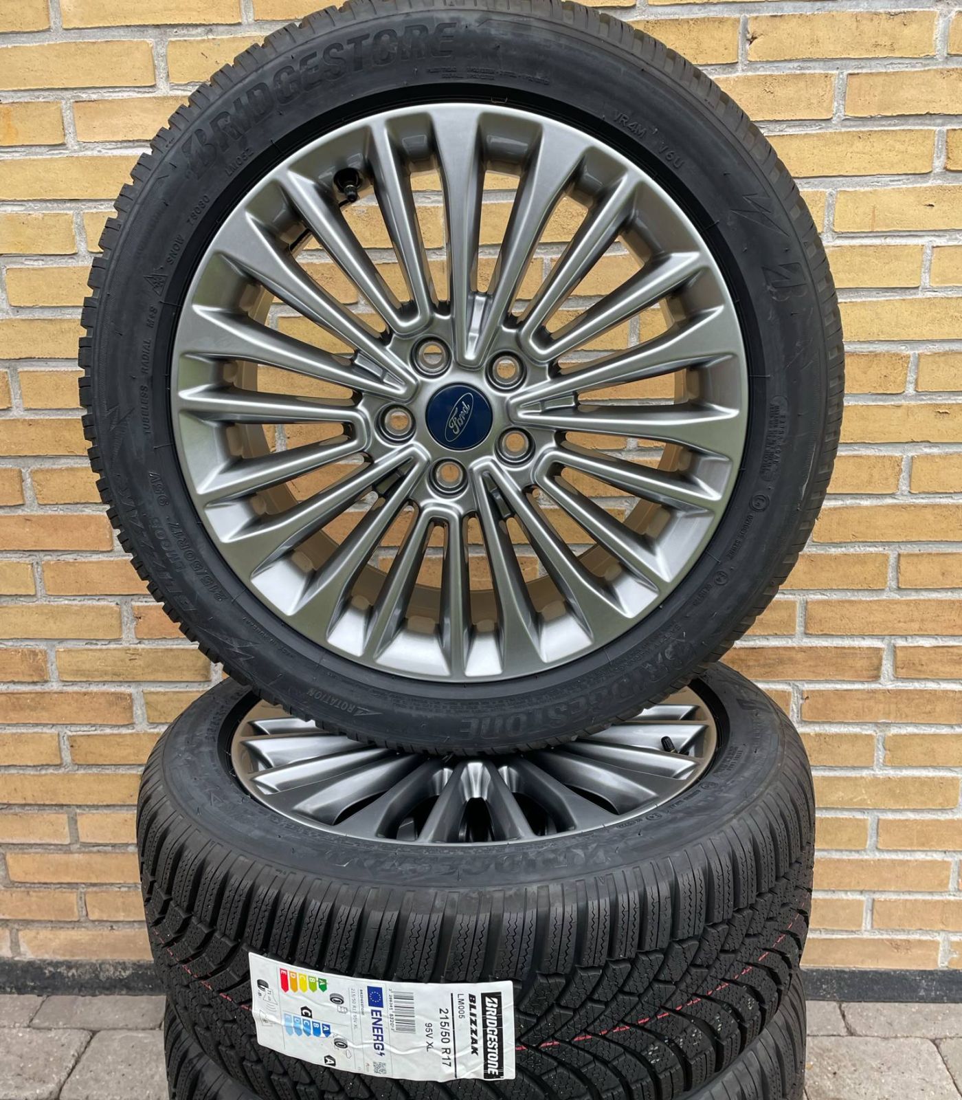 17” Originale Ford Focus vinterhjul – reference 60