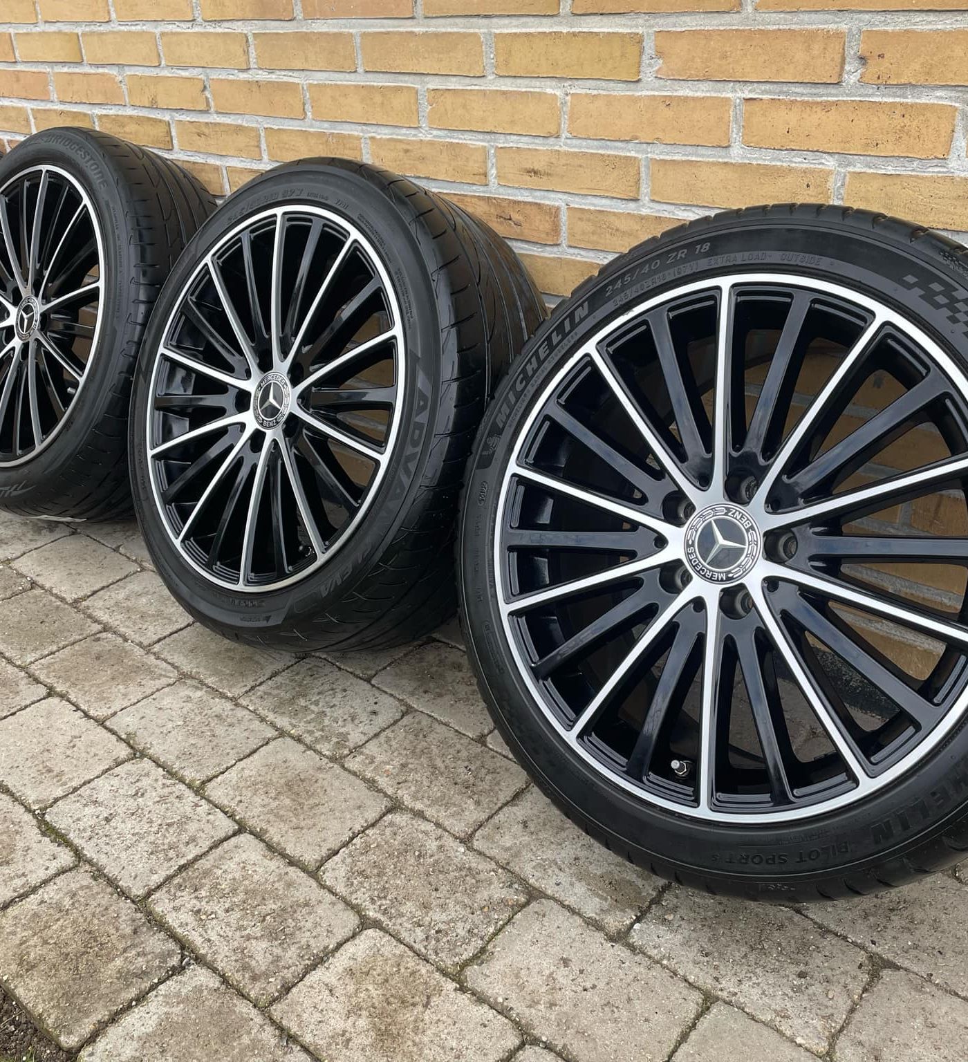 18” originale Mercedes C-Klasse sommerhjul – ref 73