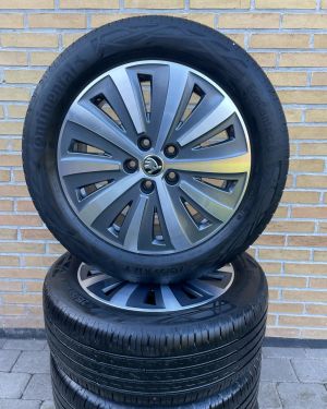 17” originale Skoda Superb sommerhjul – ref 77