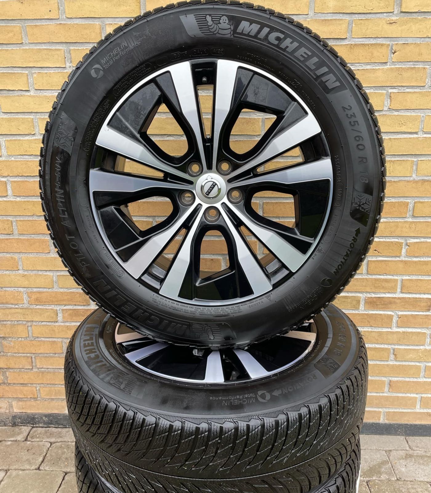 18” originale Volvo XC-60 vinterhjul – ref 72