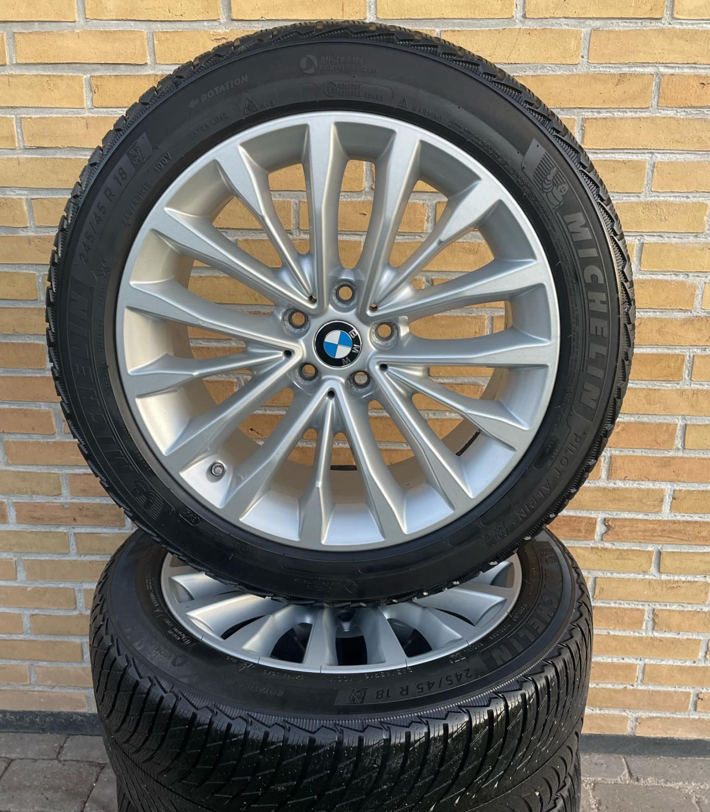 18” originale BMW G30 / G31 vinterhjul – ref 80