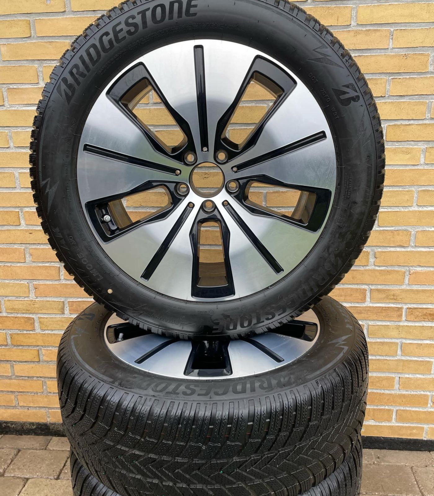 19” originale Mercedes EQC vinterhjul – ref 22