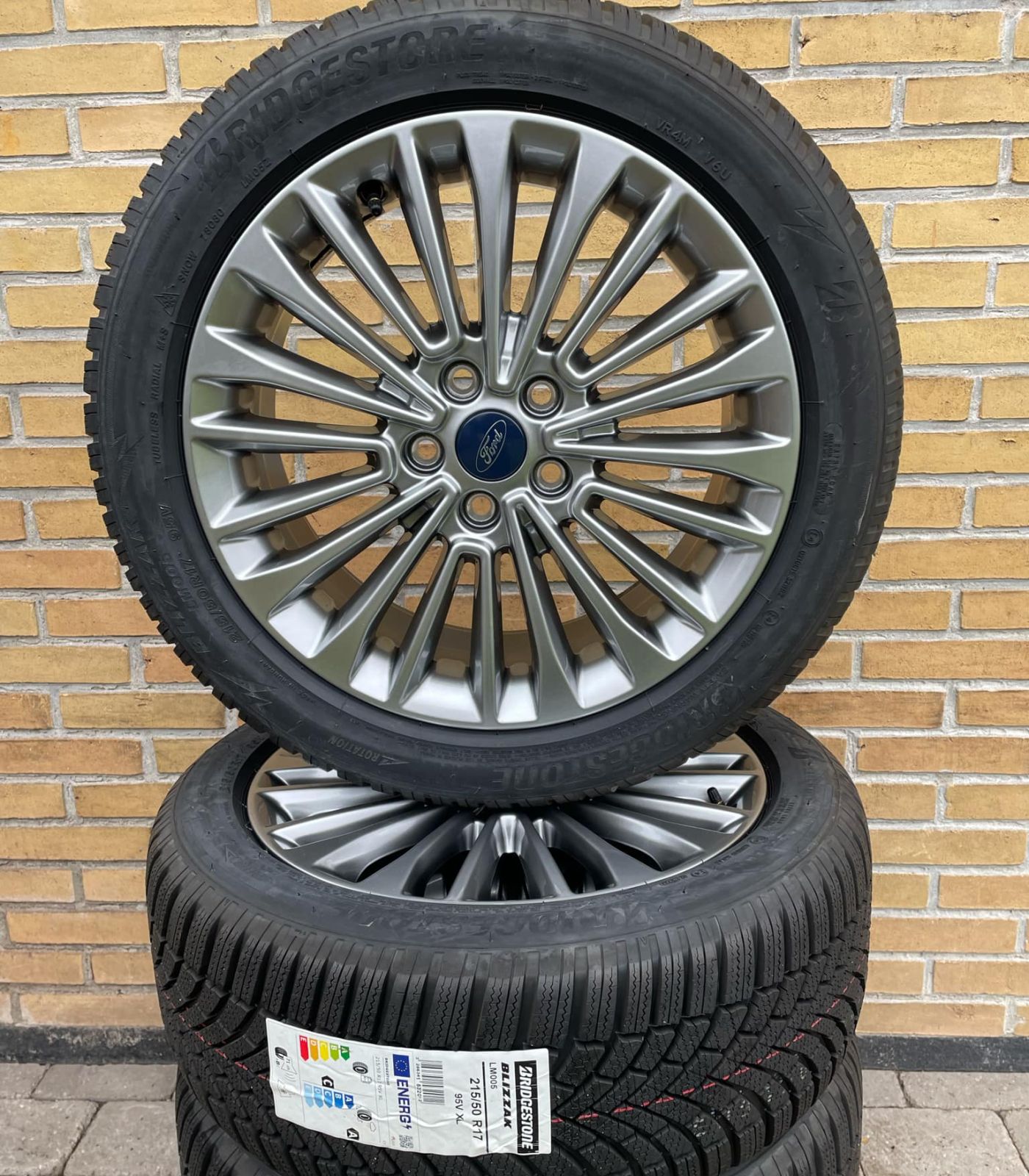 17” nye originale Ford Focus / C-max vinterhjul – ref 61