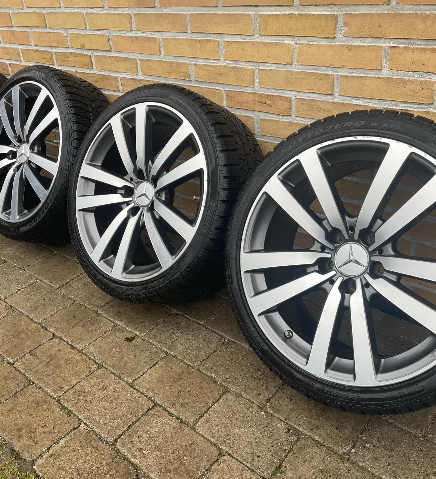 18” originale Mercedes C-Klasse vinterhjul – ref 7