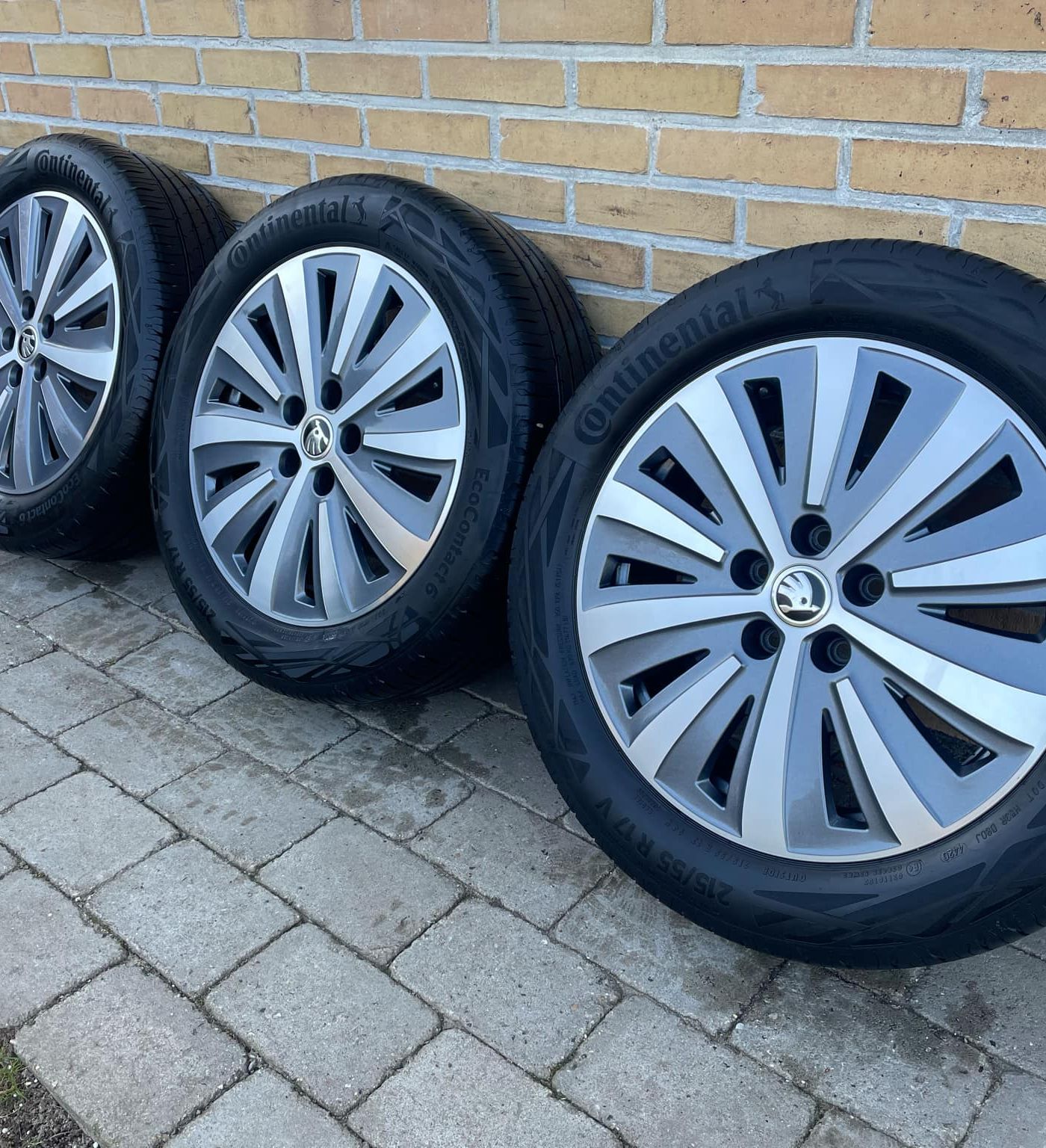 17” originale Skoda Superb sommerhjul – ref 77