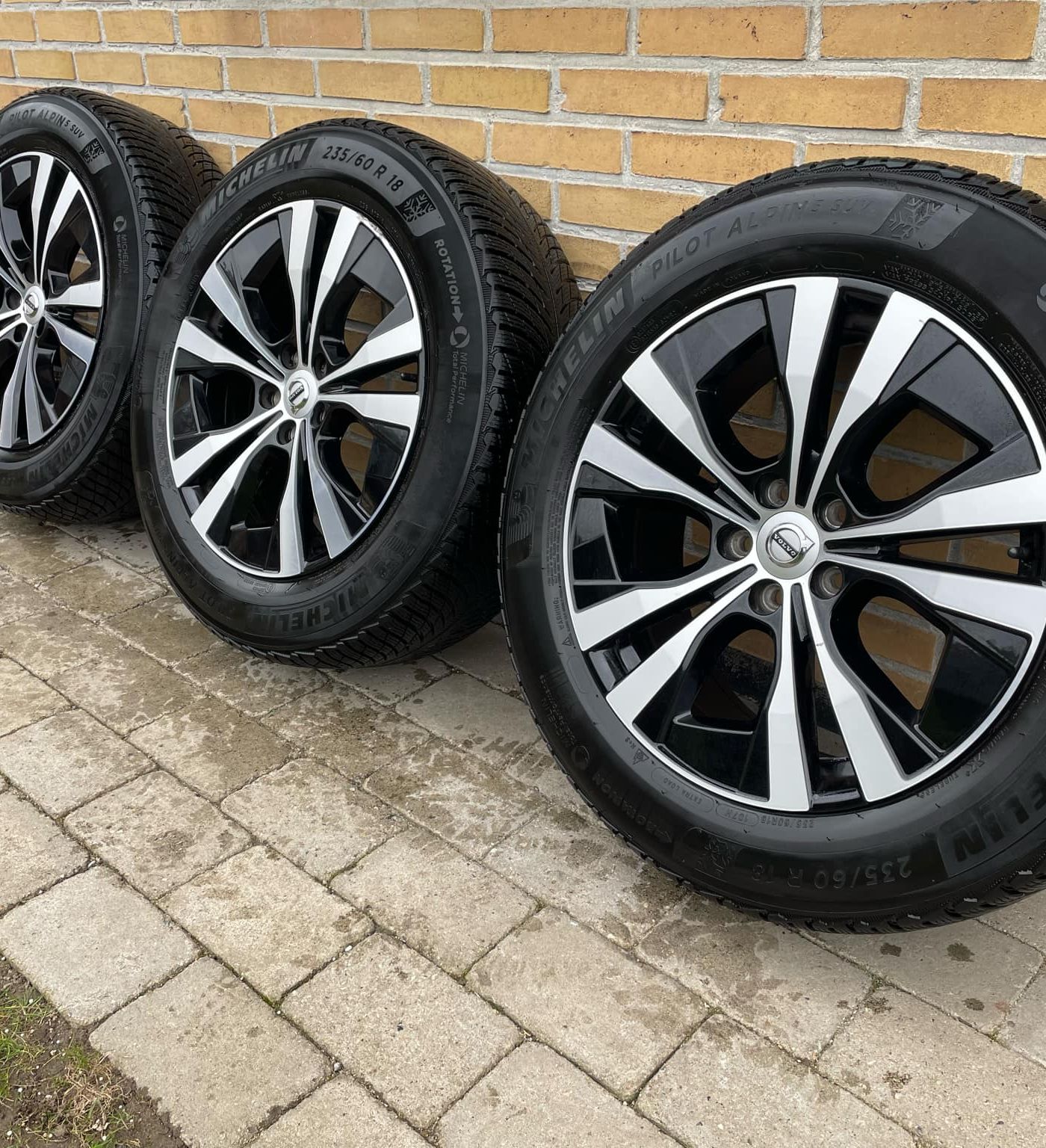 18” originale Volvo XC-60 vinterhjul – ref 72