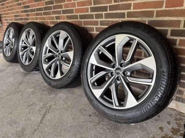 20” AUDI E-TRON – ORIGINALE ALUFÆLGE MED SOMMERDÆK- REF E1