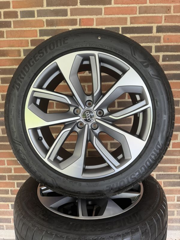 20” AUDI E-TRON – ORIGINALE ALUFÆLGE MED SOMMERDÆK- REF E1