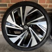 21” VW ID4/ID5 – ORIGINALE ALUFÆLGE MED SOMMERDÆK – REF E68