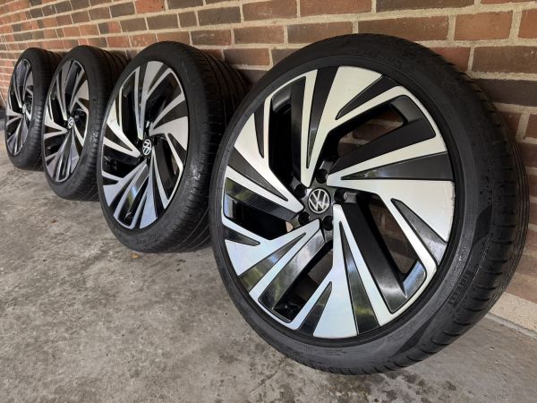 21” VW ID4/ID5 – ORIGINALE ALUFÆLGE MED SOMMERDÆK – REF E66