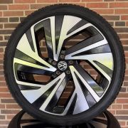 21” VW ID4/ID5 – ORIGINALE ALUFÆLGE MED SOMMERDÆK – REF E66