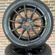 19” MERCEDES EQE – ORIGINALE ALUFÆLGE MED SOMMERDÆK – REF E26