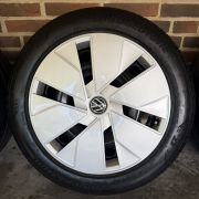 18” VW ID3 / CUPRA BORN – ORIGINALE STÅLFÆLGE MED SOMMERDÆK – REF E91