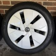 18” VW ID3 / CUPRA BORN – ORIGINALE STÅLFÆLGE MED SOMMERDÆK – REF E91
