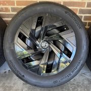 19” VW ID4 / ID5 – ORIGINALE STÅLFÆLGE MED SOMMERDÆK – REF E59
