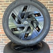 19” VW ID4 / ID5 – ORIGINALE STÅLFÆLGE MED SOMMERDÆK – REF E59