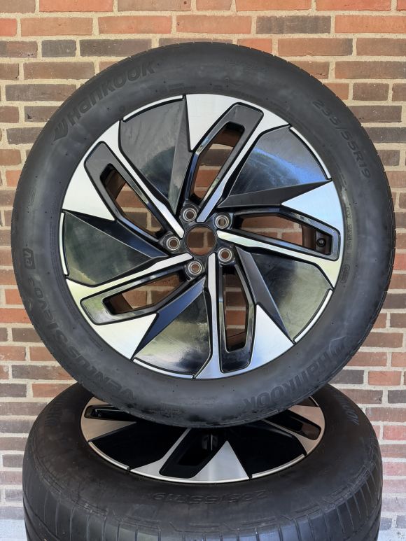 19” VW ID4 / ID5 – ORIGINALE ALUFÆLGE MED SOMMERDÆK – REF E27