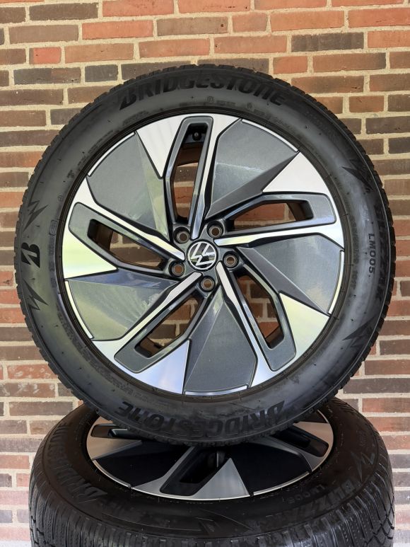19” VW ID4 / ID5 – ORIGINALE ALUFÆLGE MED VINTERDÆK – REF E74