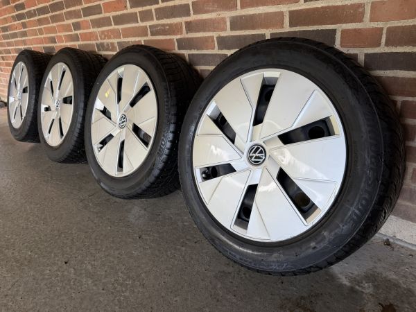18” VW ID3 / CUPRA BORN – ORIGINALE STÅLFÆLGE MED VINTERDÆK – REF E72