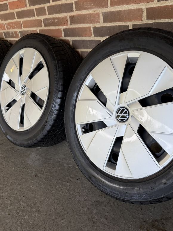 18” VW ID3 / CUPRA BORN – ORIGINALE STÅLFÆLGE MED VINTERDÆK – REF E72