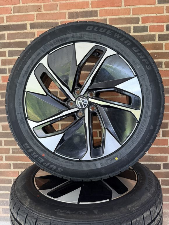 19” VW ID4 / ID5 – ORIGINALE ALUFÆLGE MED VINTERDÆK – REF E27