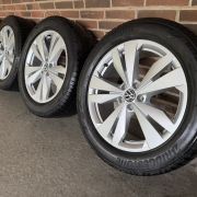 19” VW ID4/ID5 – ORIGINALE ALUFÆLGE MED VINTERDÆK – REF P149