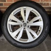 19” VW ID4/ID5 – ORIGINALE ALUFÆLGE MED VINTERDÆK – REF P151