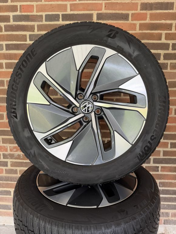 19” VW ID4/ID5 – ORIGINALE ALUFÆLGE MED VINTERDÆK – REF P149