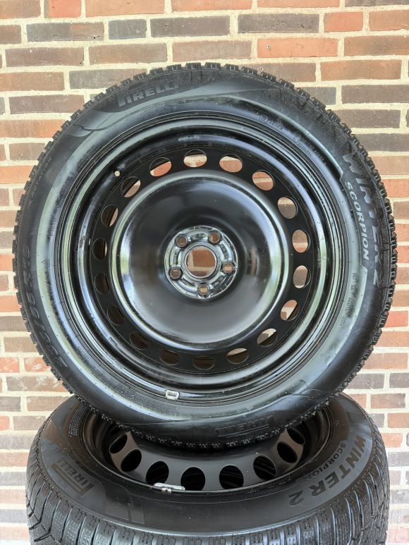 19” VW ID4/ID5 – ORIGINALE STÅLFÆLGE MED VINTERDÆK – REF P85