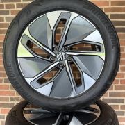 19” VW ID4/ID5 – ORIGINALE ALUFÆLGE MED VINTERDÆK – REF P147