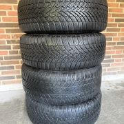 19” VW ID4/ID5 – ORIGINALE STÅLFÆLGE MED VINTERDÆK – REF P165
