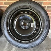 19” VW ID4/ID5 – ORIGINALE STÅLFÆLGE MED VINTERDÆK – REF P166