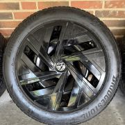 19” VW ID4/ID5 – ORIGINALE STÅLFÆLGE MED VINTERDÆK – REF P164