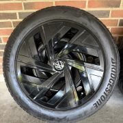 19” VW ID4/ID5 – ORIGINALE STÅLFÆLGE MED VINTERDÆK – REF P164