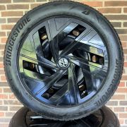 19” VW ID4/ID5 – ORIGINALE STÅLFÆLGE MED VINTERDÆK – REF P164