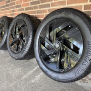 19” VW ID4/ID5 – ORIGINALE STÅLFÆLGE MED VINTERDÆK – REF P163