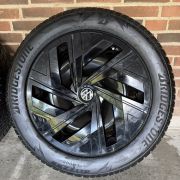 19” VW ID4/ID5 – ORIGINALE STÅLFÆLGE MED VINTERDÆK – REF P163