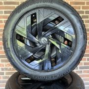 19” VW ID4/ID5 – ORIGINALE STÅLFÆLGE MED VINTERDÆK – REF P157