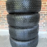 19” VW ID4/ID5 – ORIGINALE STÅLFÆLGE MED VINTERDÆK – REF P157