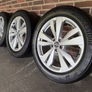 19” VW ID4/ID5 – ORIGINALE ALUFÆLGE MED VINTERDÆK – REF P159