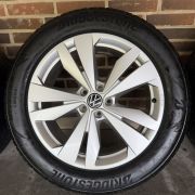 19” VW ID4/ID5 – ORIGINALE ALUFÆLGE MED VINTERDÆK – REF P161