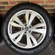 19” VW ID4/ID5 – ORIGINALE ALUFÆLGE MED VINTERDÆK – REF P161