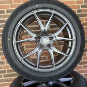 19” VW ID4 / ID5 / SKODA ENYAQ / ELROQ / FORD EXPLORER / AUDI Q4 / CUPRA TAVASCAN – NYE KOMPLETTE VINTERHJUL – REF V128