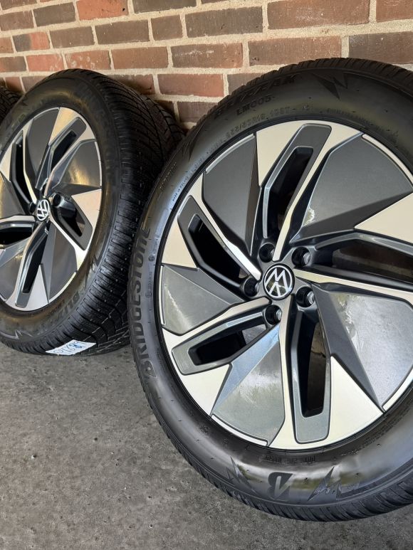 19” VW ID4/ID5 – ORIGINALE ALUFÆLGE MED VINTERDÆK – REF P169