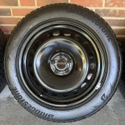 19” VW ID4/ID5 – ORIGINALE STÅLFÆLGE MED VINTERDÆK – REF P175