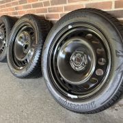 19” VW ID4/ID5 – ORIGINALE STÅLFÆLGE MED VINTERDÆK – REF P173