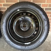 19” VW ID4/ID5 – ORIGINALE STÅLFÆLGE MED VINTERDÆK – REF P173